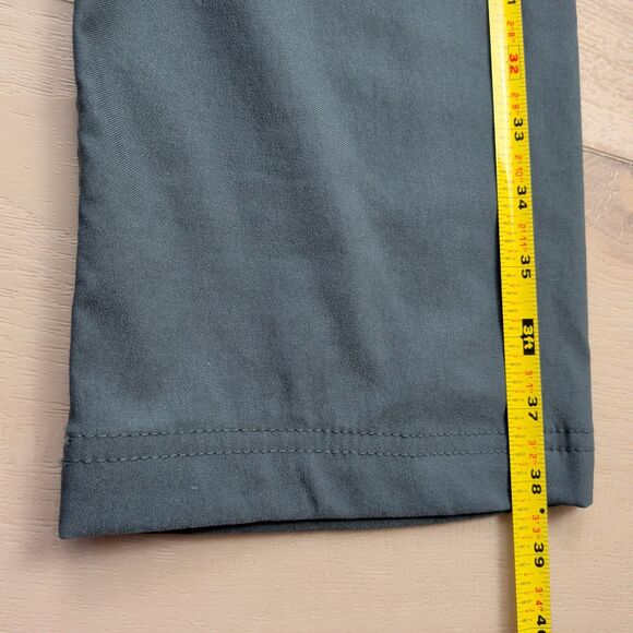 PrAna Brion Pants Mens 28x29 Blue Straight Leg Nylong Stretch Outdoors Hiking - Picture 13 of 15